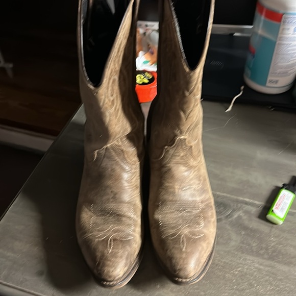 Laredo 10 1/2 EE Men’s Brown Western Cowboy Boots - Picture 4 of 6